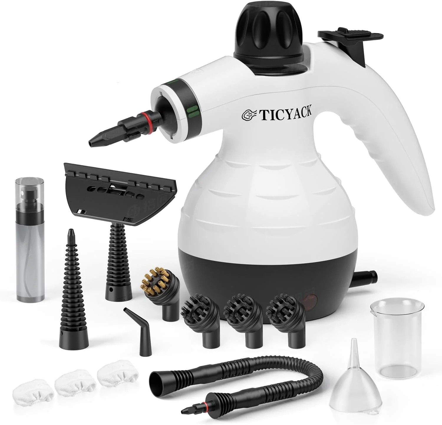 Luxury Steam Cleaner Handheld Steam Cleaner Steam Cleaner for Home with 16 Accessories and Automatic Steam Switch Steamer for Cleaning Home Living Room Classic