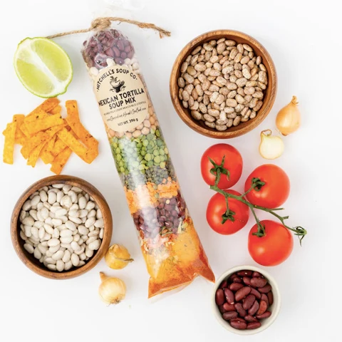 Detailed Mexican Tortilla - Mitchell's Soup Mix Pure