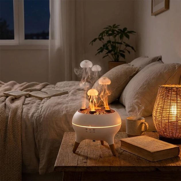 Exclusive Jellyfish Flame Aroma Diffuser Recyclable