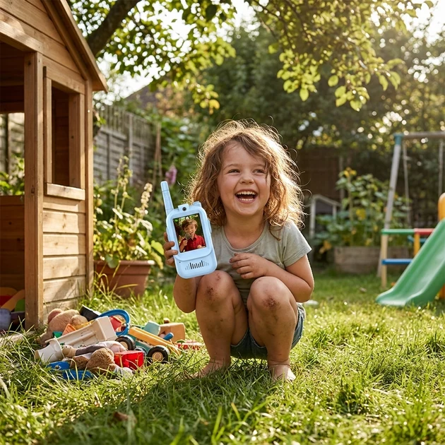 World-Class Kids Video Walkie Talkies 2-Pack from Alaabta. Reusable