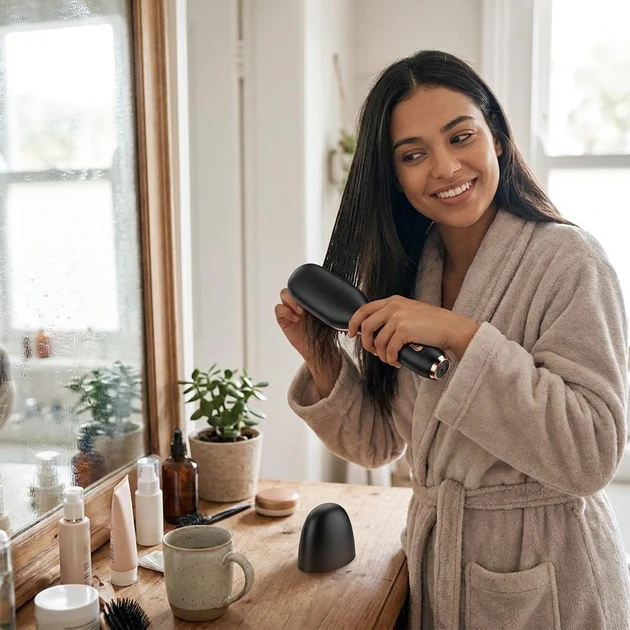 Traditional Wireless Ceramic Hair Straightener First-Class