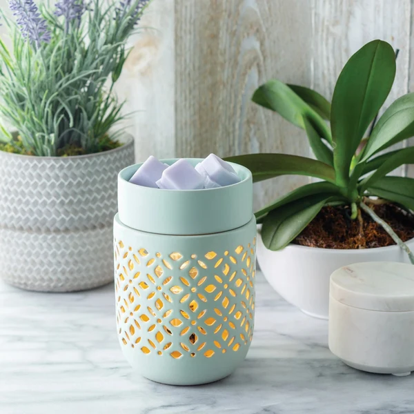 Functional Soft Mint Electric Wax Warmer Original Design