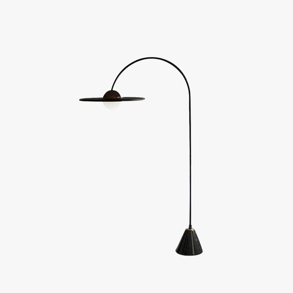 Next-Generation Carins Schwarze Stehlampe Metall Glas 160CM Lang Safe