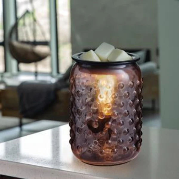 Authentic Smoky Hobnail Electric Wax Warmer Original