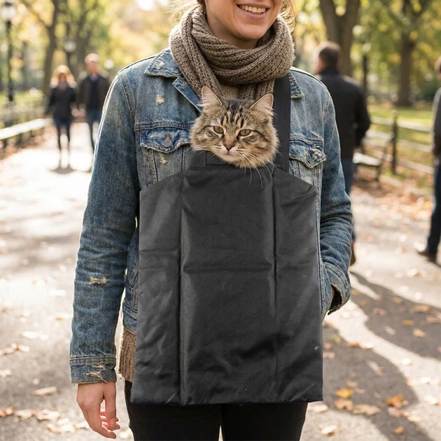 Luxury Travel Cat Carrier Pouch Original