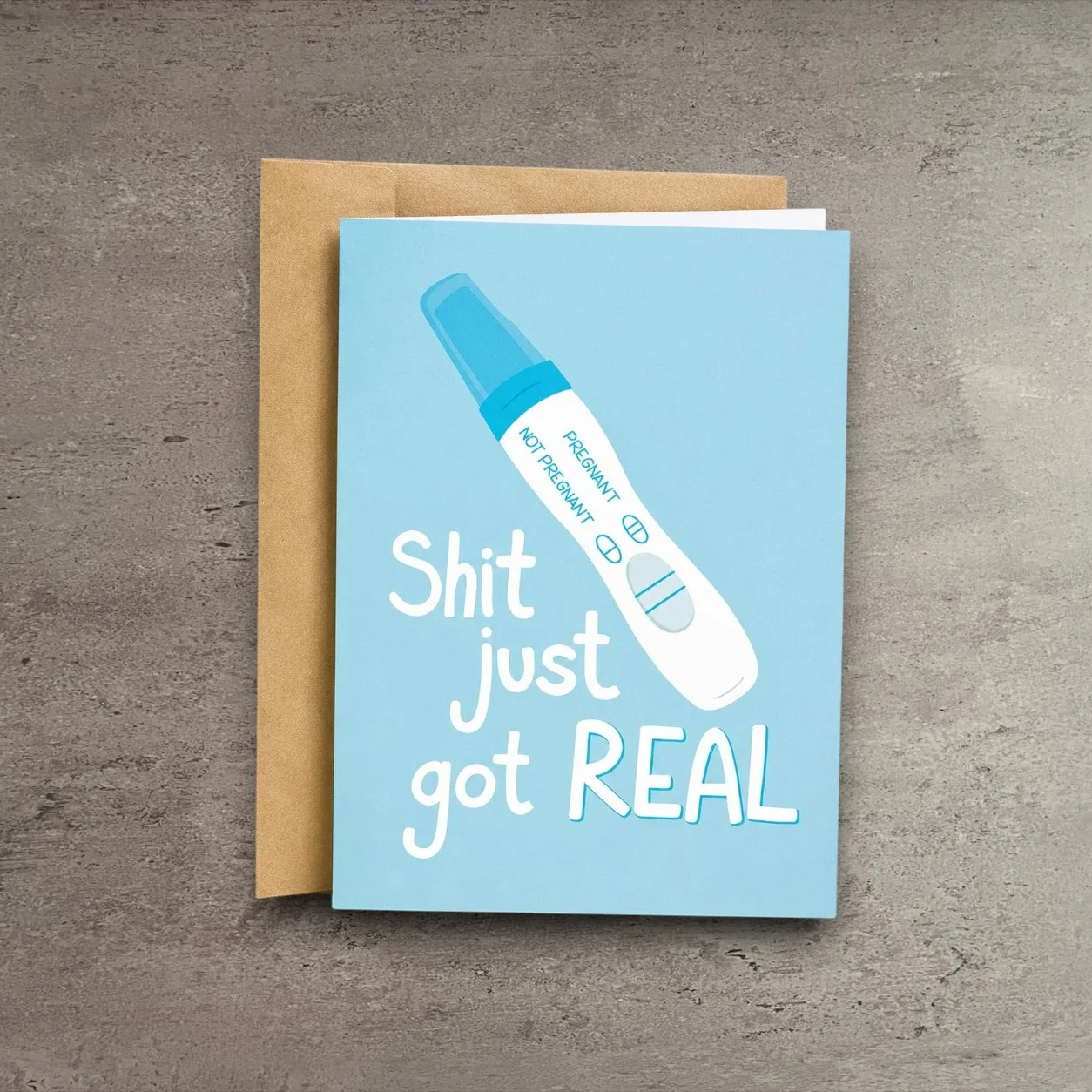 Fast Shit Just Got Pregnancy Card Verified