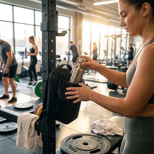 Powerful Magnetic Fitness Water Bottle Bag High-End