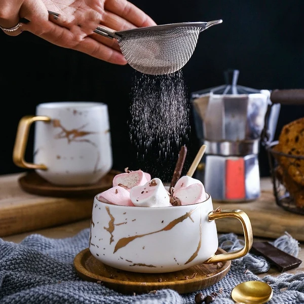 Powerful Creative Marble Coffee Mug Refined