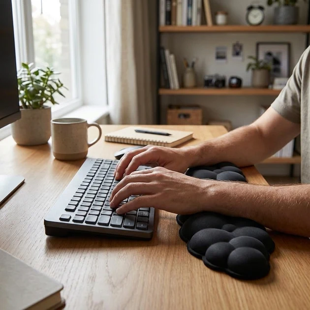Durable Memory Foam Cloud Wrist Rest Set Verified