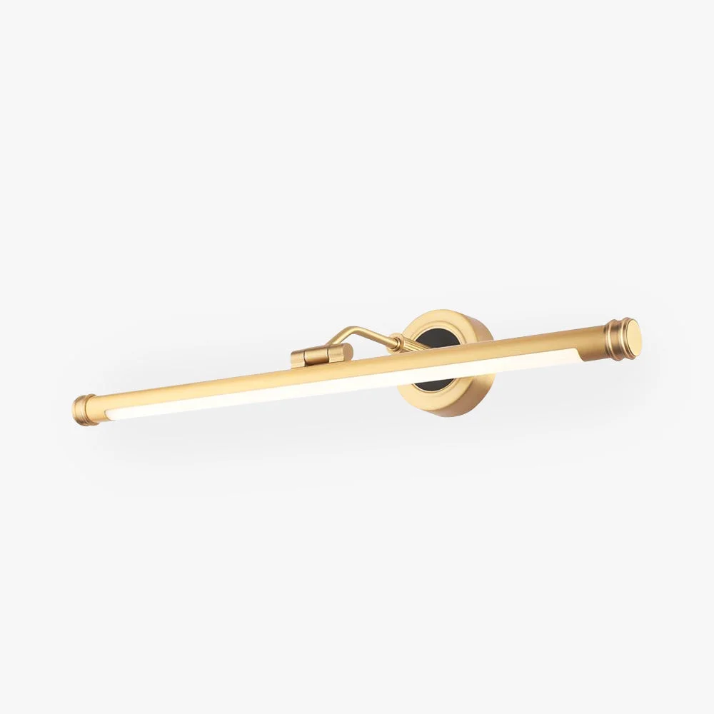 Specialty Leigh Spiegelfront Waschtisch-Wandleuchte Messing L 43 56 75CM Enhanced