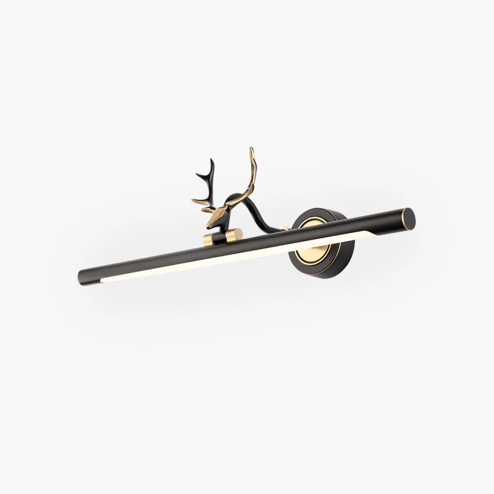 Detailed Leigh Hirsch Spiegelfront Waschtisch-Wandleuchte L 44 57 76CM Exceptional