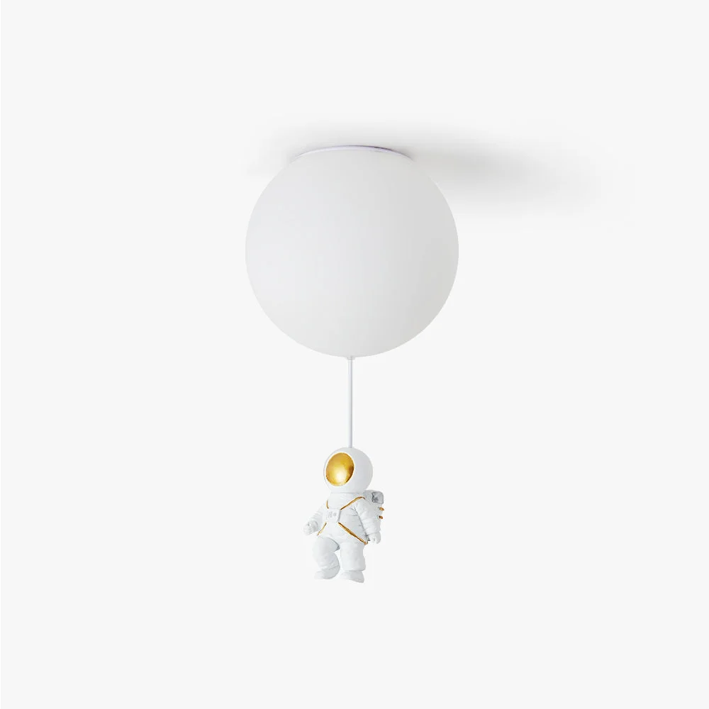Environmentally Friendly Fateh Astronaut Balloon Flush Mount Deckenleuchte 8 Farben ∅25 30 35cm Breathable