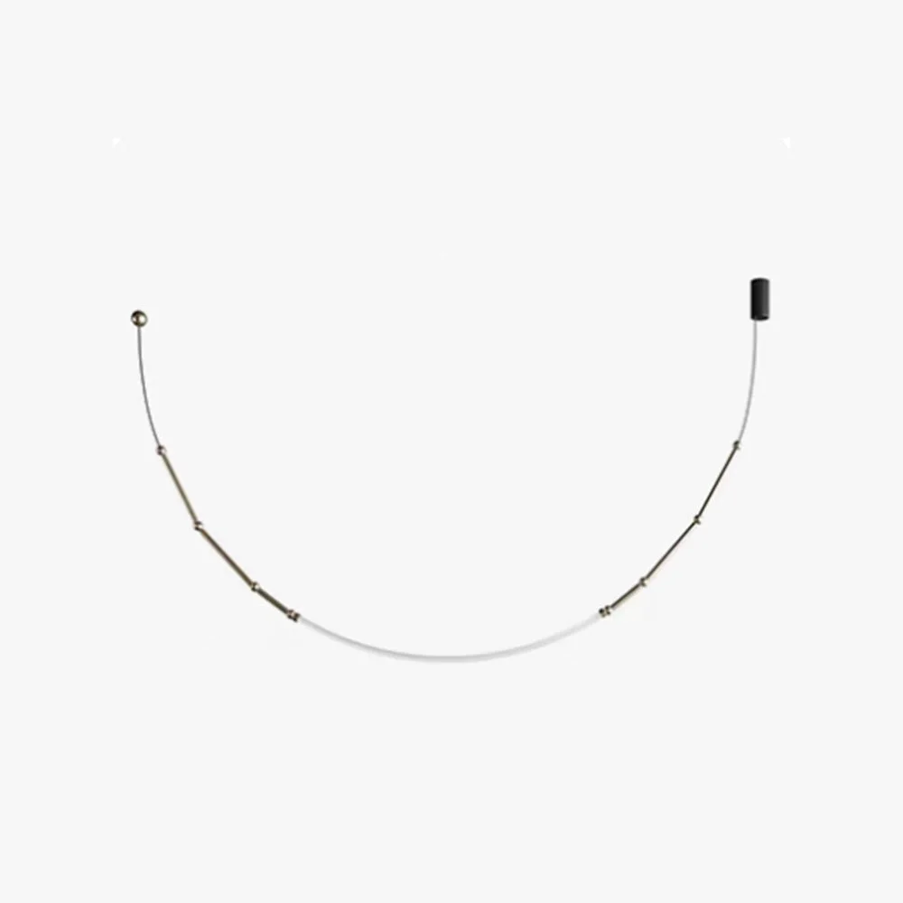 Powerful Edge Halskette Pendelleuchte Metall Silikon Responsible