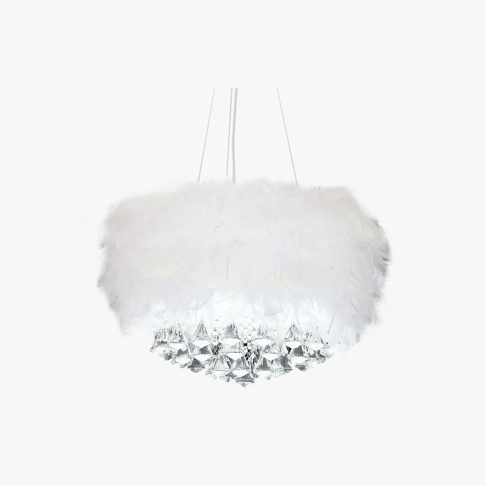 Efficient O’Moore Federkristall Pendelleuchte ∅40 45 50 55cm Traditional