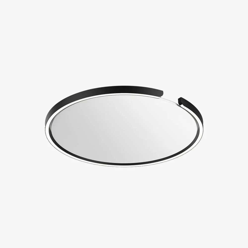Stylish Edge Ring Unterputz-Deckenleuchte 3 Farbtemperatur schaltbar ∅40 50CM Smart