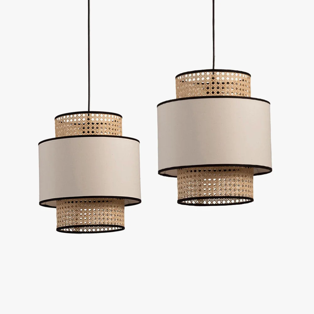 Optimized Ritta Pendelleuchte Beige ∅30 40 50cm Verified