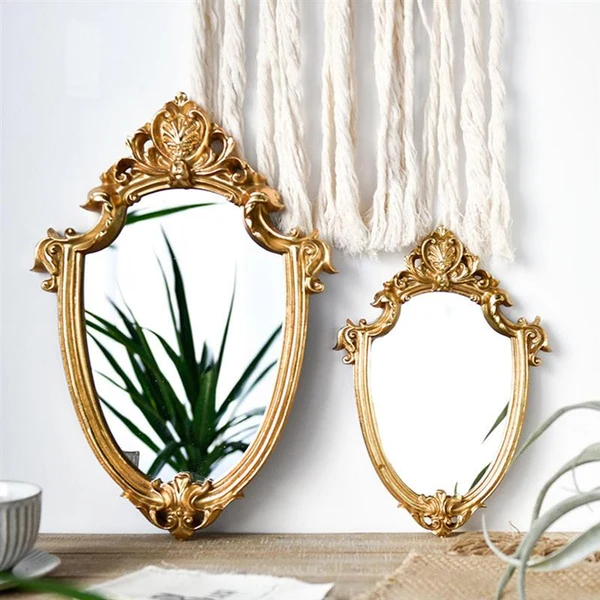 Smart Vintage Style Mirror Solid
