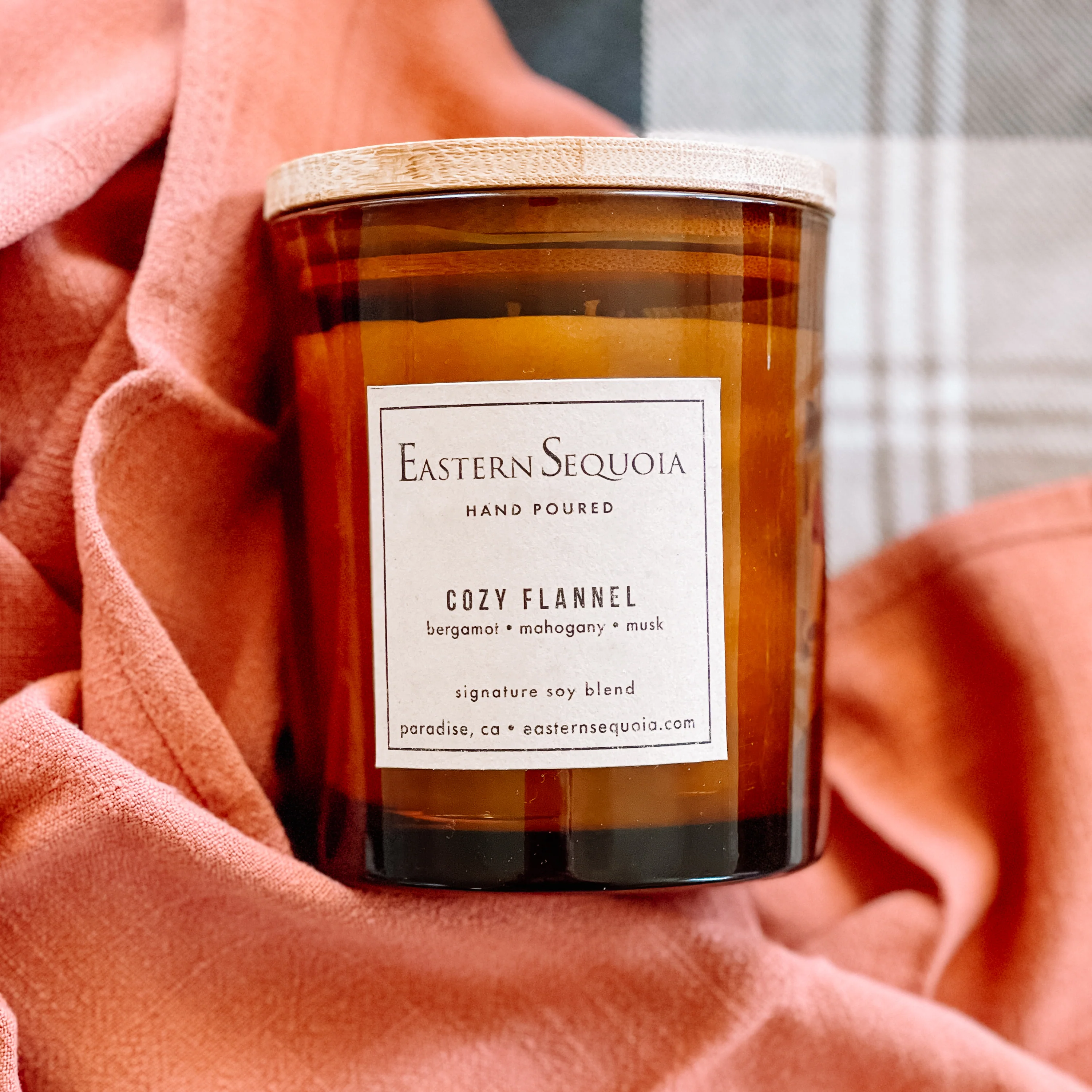 Eco-Friendly Cozy Flannel Candle 11oz Fine