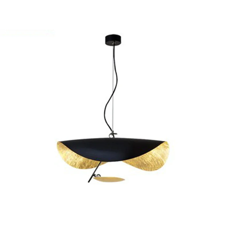 Green Eveline Pendelleuchte 2 Farben Goldfolie ∅40 60 80CM Eco-Friendly