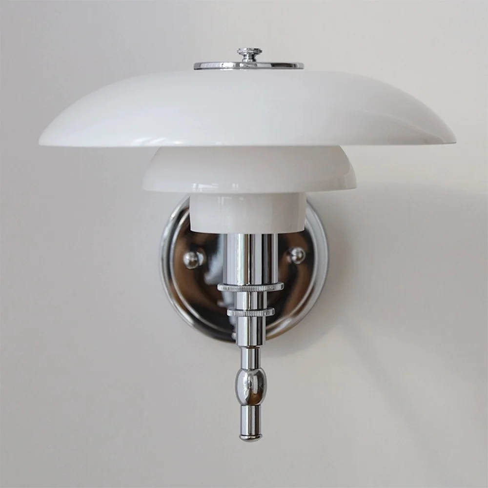 Lightweight Nordic Modern Simple Wall Light White Wall Lamp Easy-to-Use