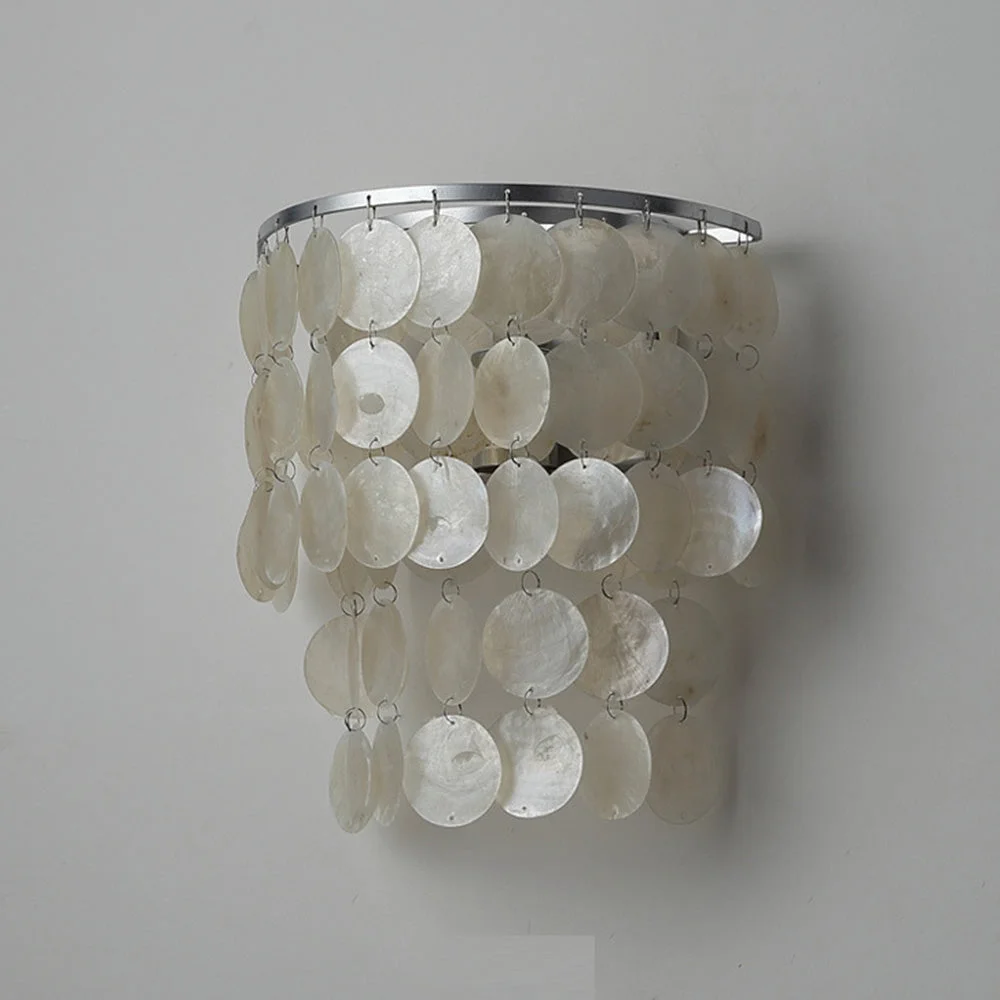 Durable Nordic Modern Minimalist Shell Aisle Wall Lamp Consistent