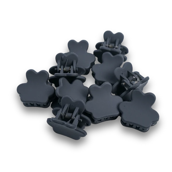 Authentic Black Petite Hair Claw Clips Professional