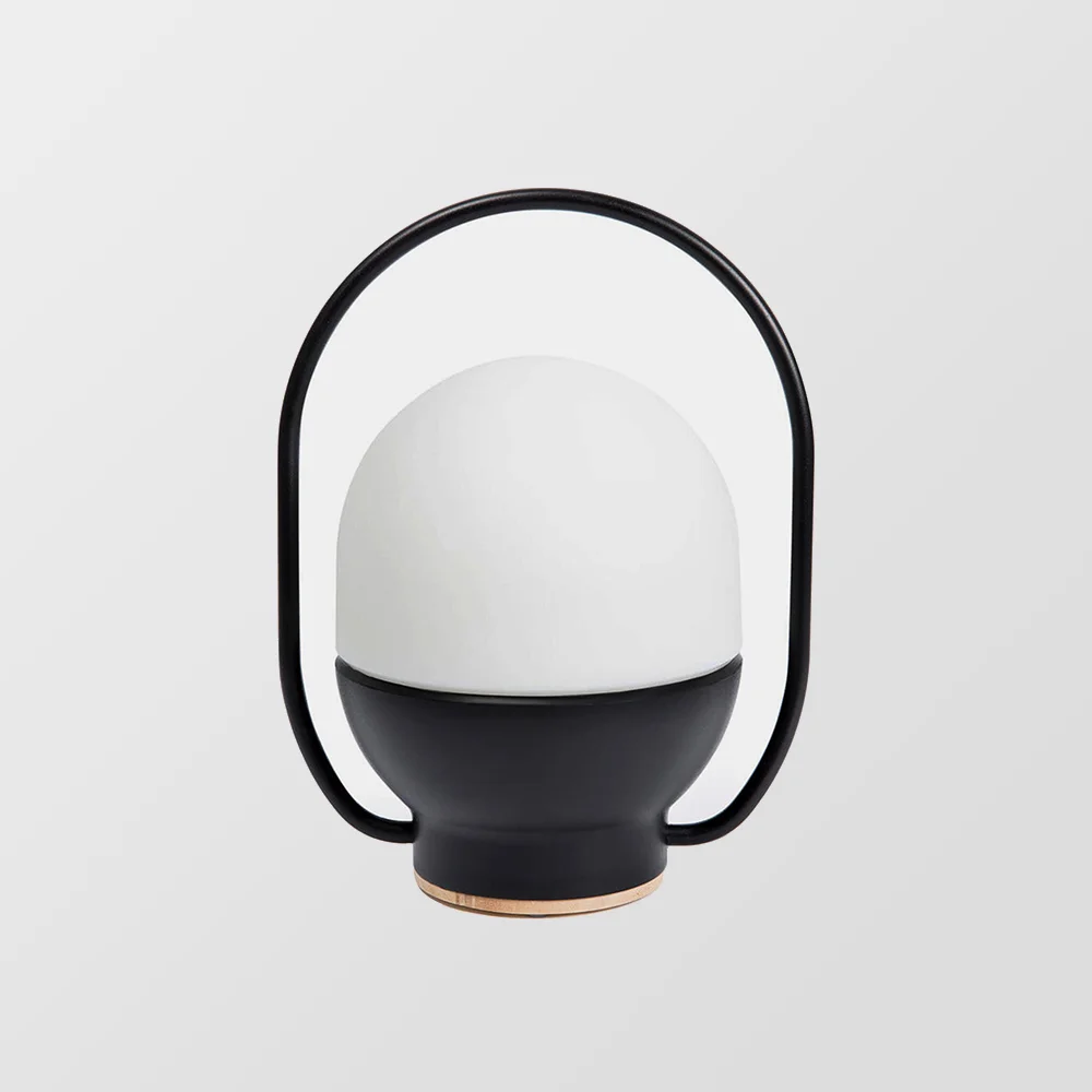 High-Quality Portable White and Black Indoor Outdoor Table Lamp Trusted