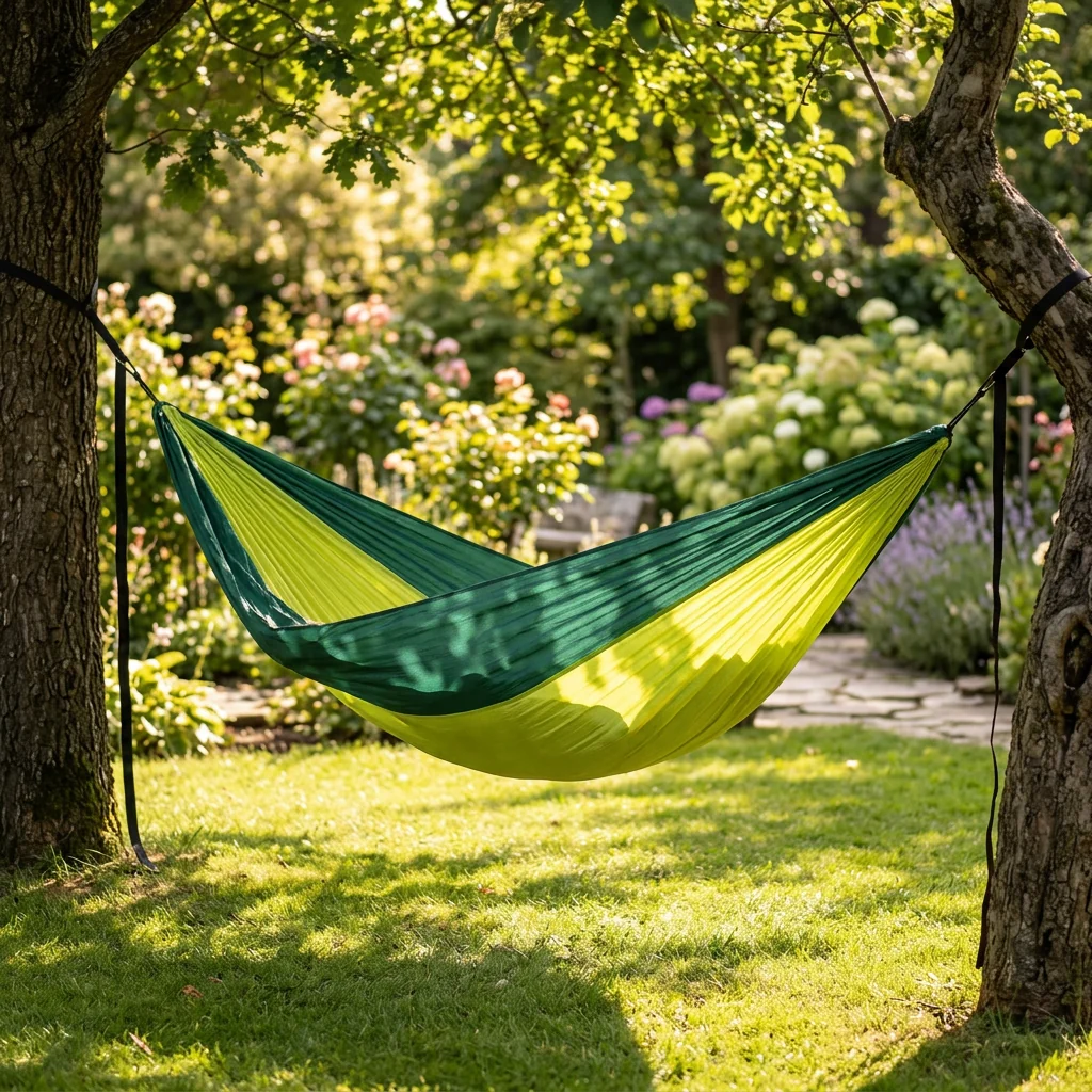 Fine Parachute Nylon Hammock Lightweight Packable Prestigious