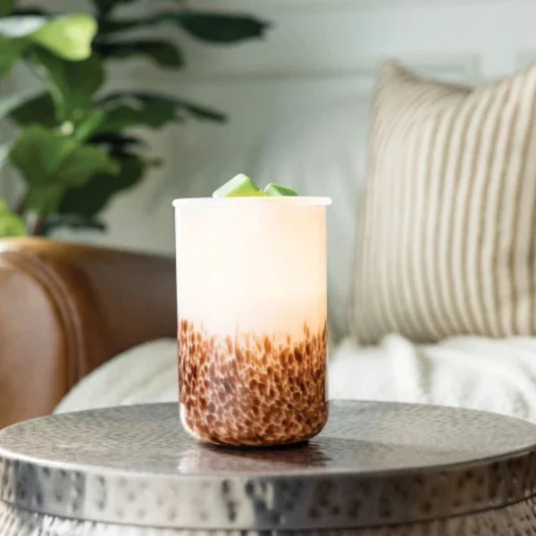 Official Tiger Shell Glass Electric Wax Warmer Environmentally Friendly