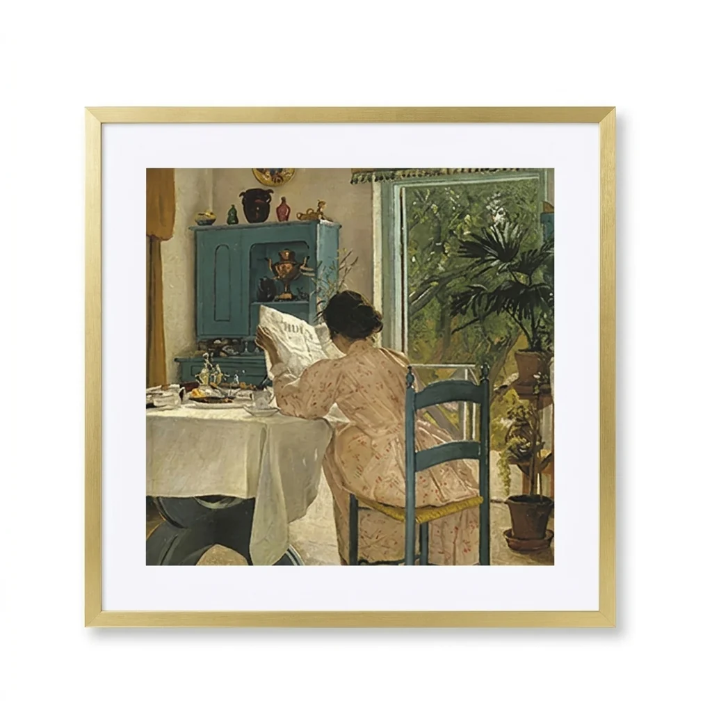 Easy-to-Use Square Aluminium Photo Frame Rust-Resistant Sleek Reusable