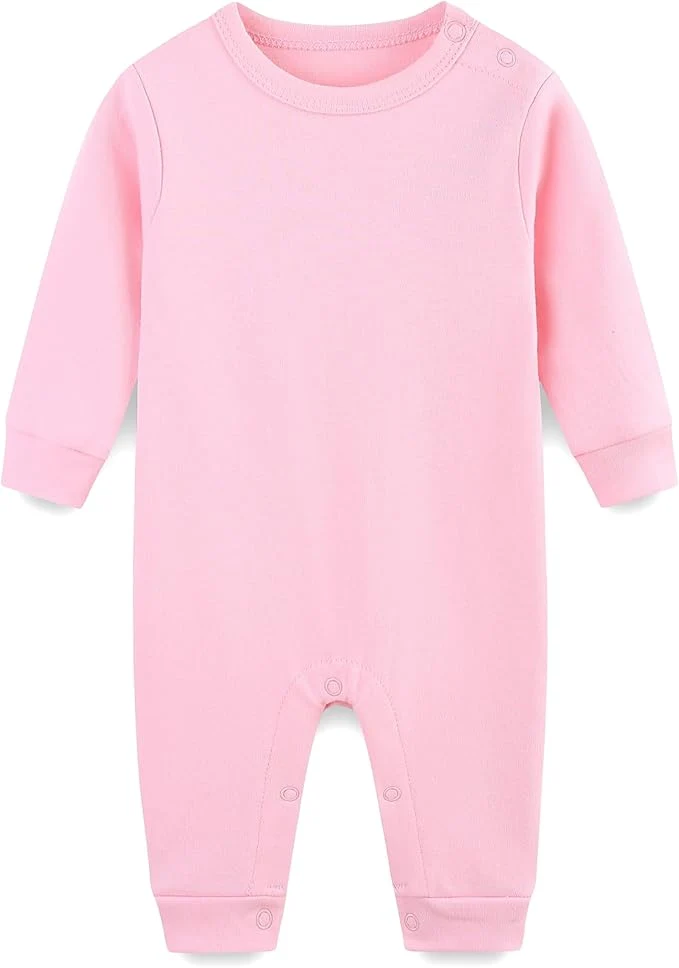Convenient Newborn Romper Unisex Footless Jumpsuit Expertly Made