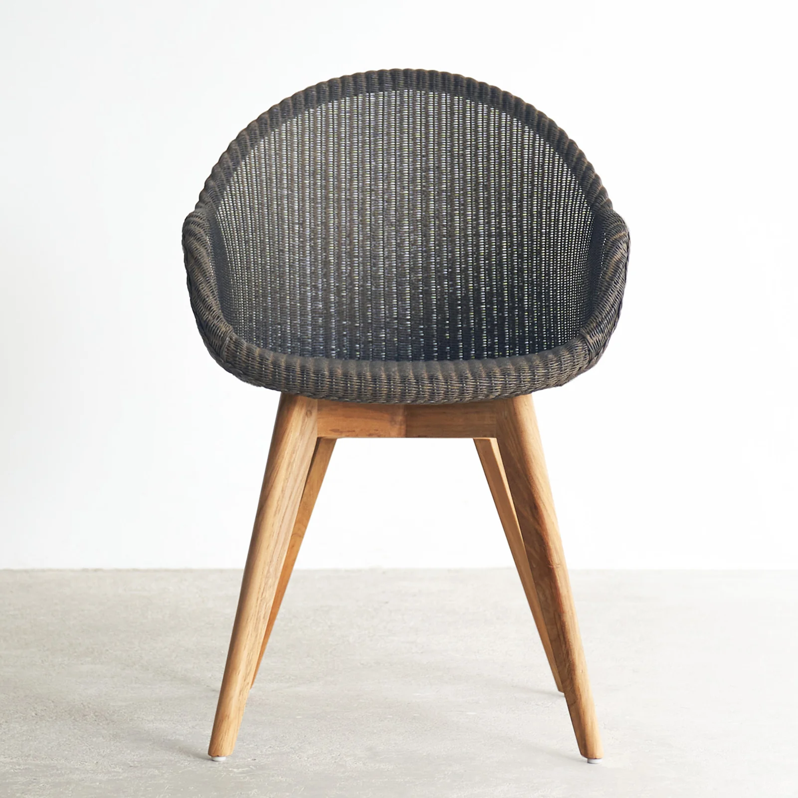 Minimalist Avril Dining Chair Teak – Dark Grey Wash Reusable