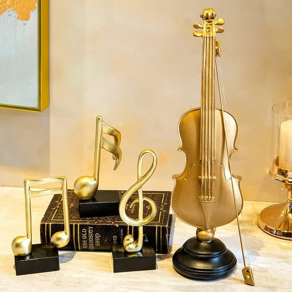 High-Grade Musical Notes Decorative Figurine Smart