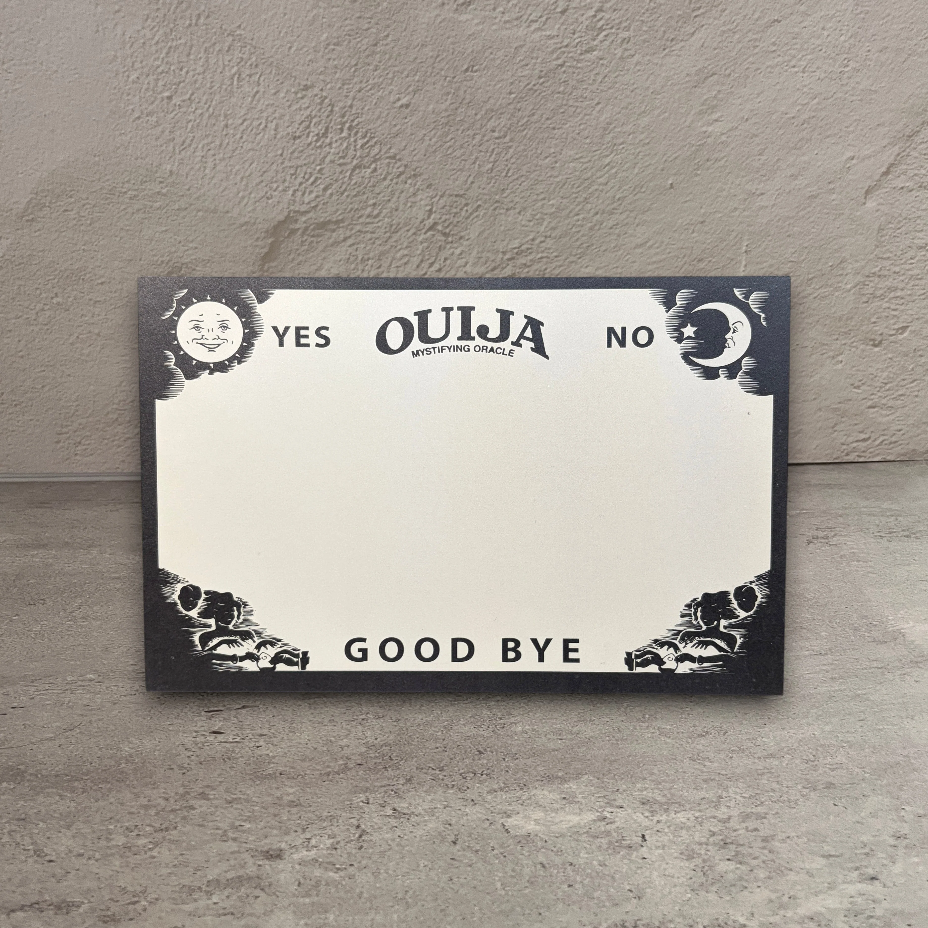 Crafted Ouija Board Notepad High-Quality