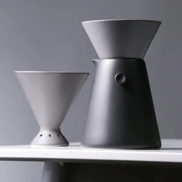 Eco-Friendly Stylish Ceramic Coffee Dripper Relaxed