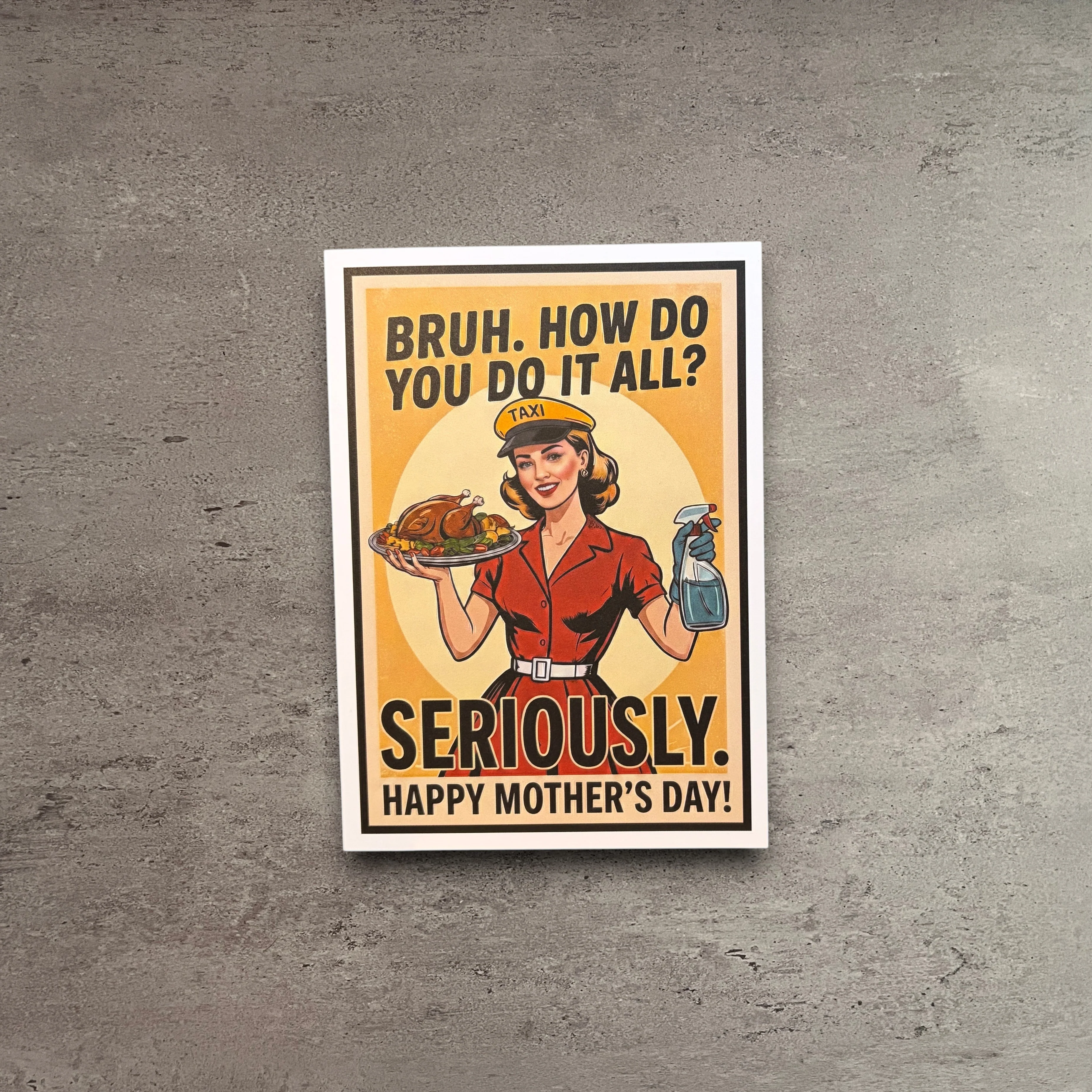 Advanced Bruh Seriously Mother’s Day Card Fine