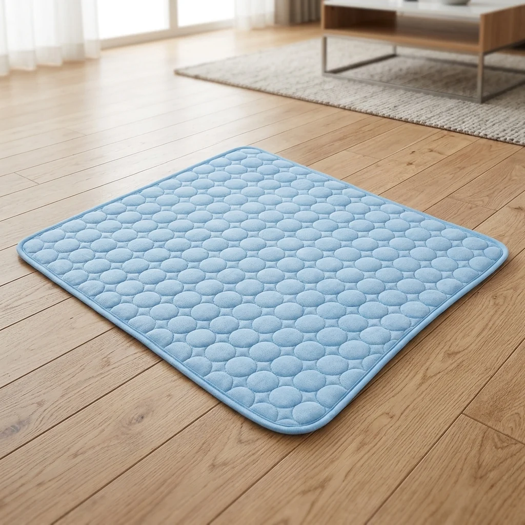 Next-Generation Two-Sided Pet Cooling Mat Ice-Silk Breathable Mesh Reusable