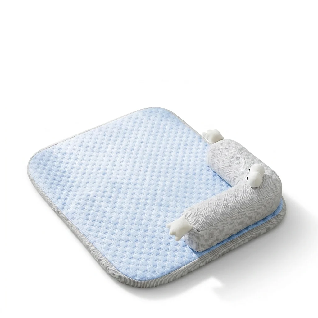 Long-Lasting Ice-Silk Pet Cooling Mat Cool Spot for Warm Days Modern