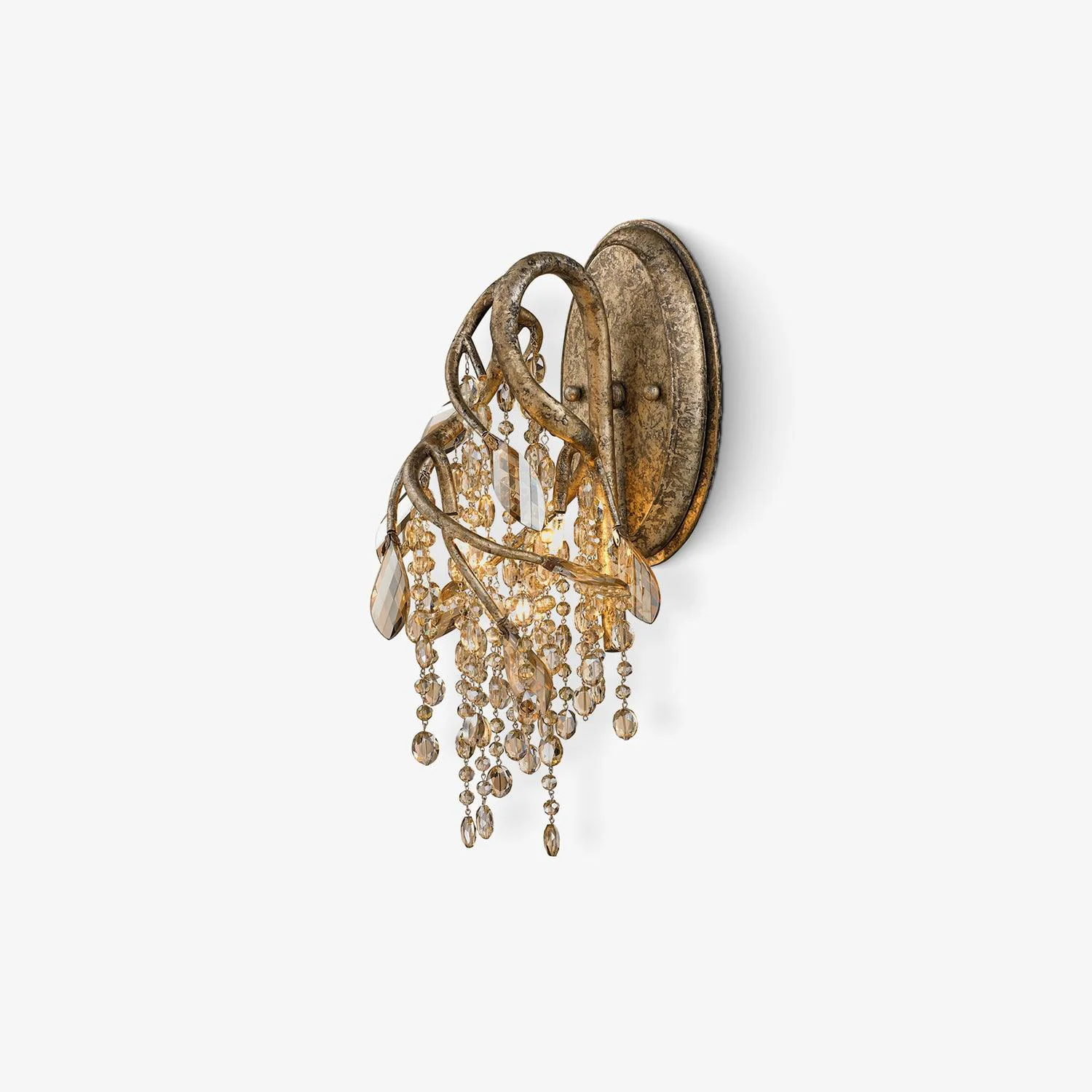 Green Autumn Twilight Wall Lamp Elegant