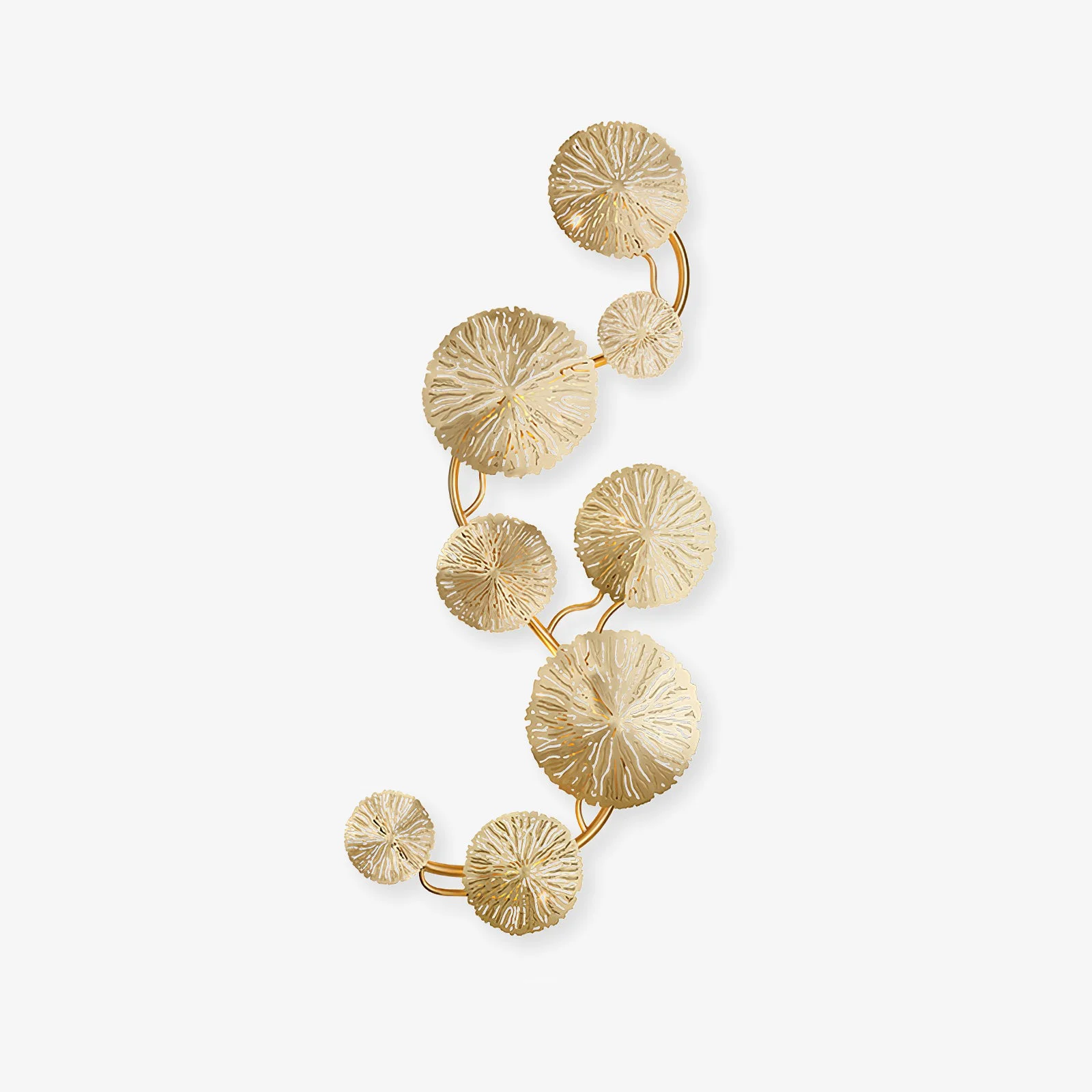 Stylish Lotus Leaf Wall Sconce Breathable