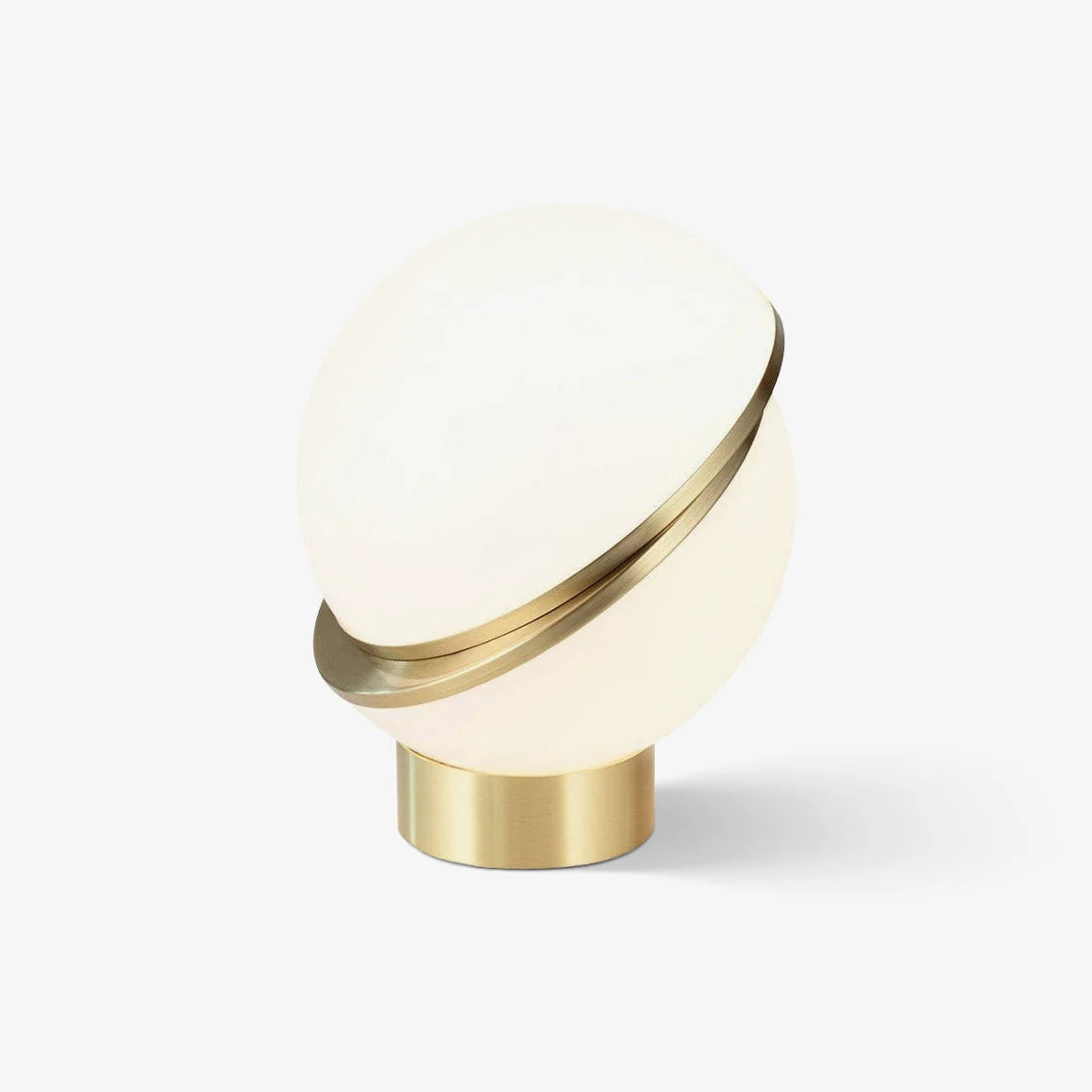 Contemporary Crescent Table Lamp Refined