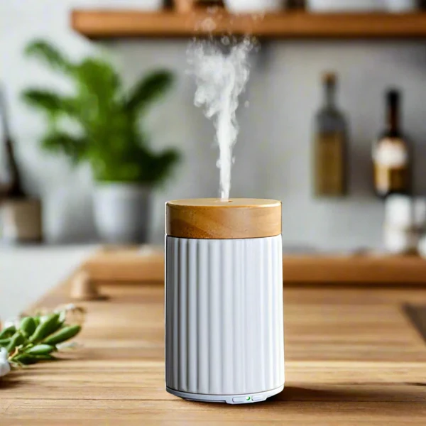 Lightweight Wood Ceramic Ultrasonic Diffuser Durable