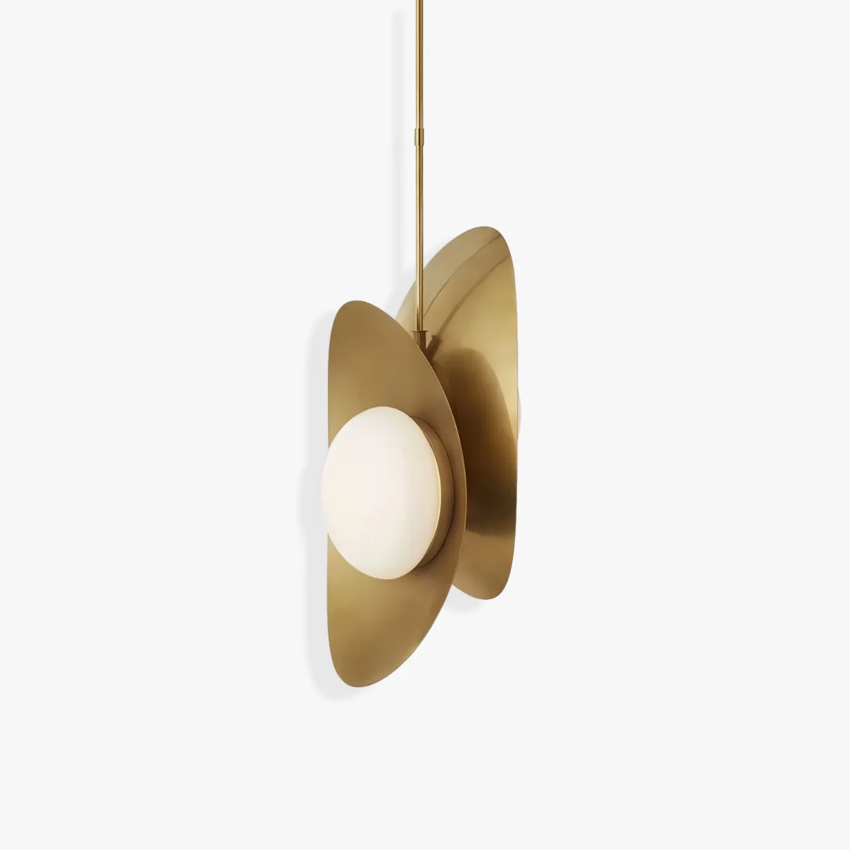 Detailed Golden Ingot Pendant Light Flexible