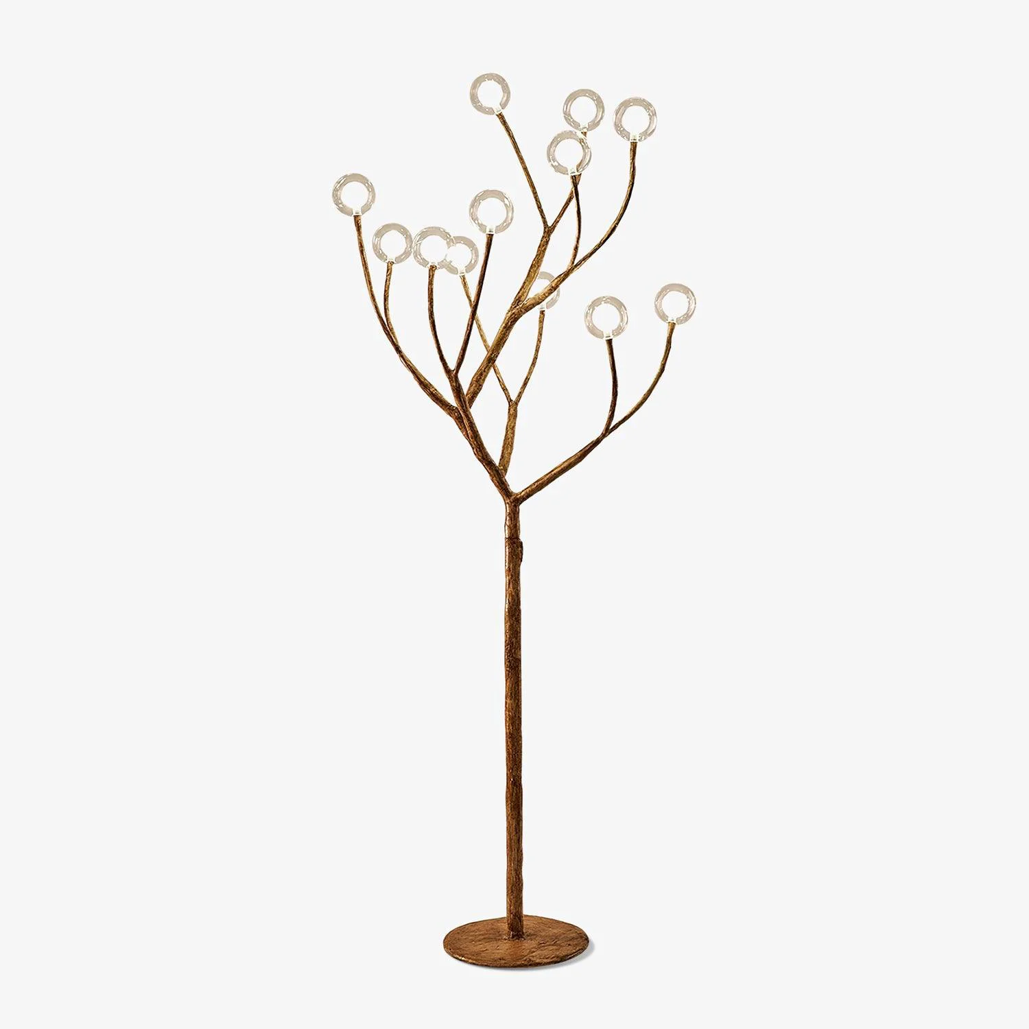 Authentic Imitation Wood Floor Lamp Minimalist