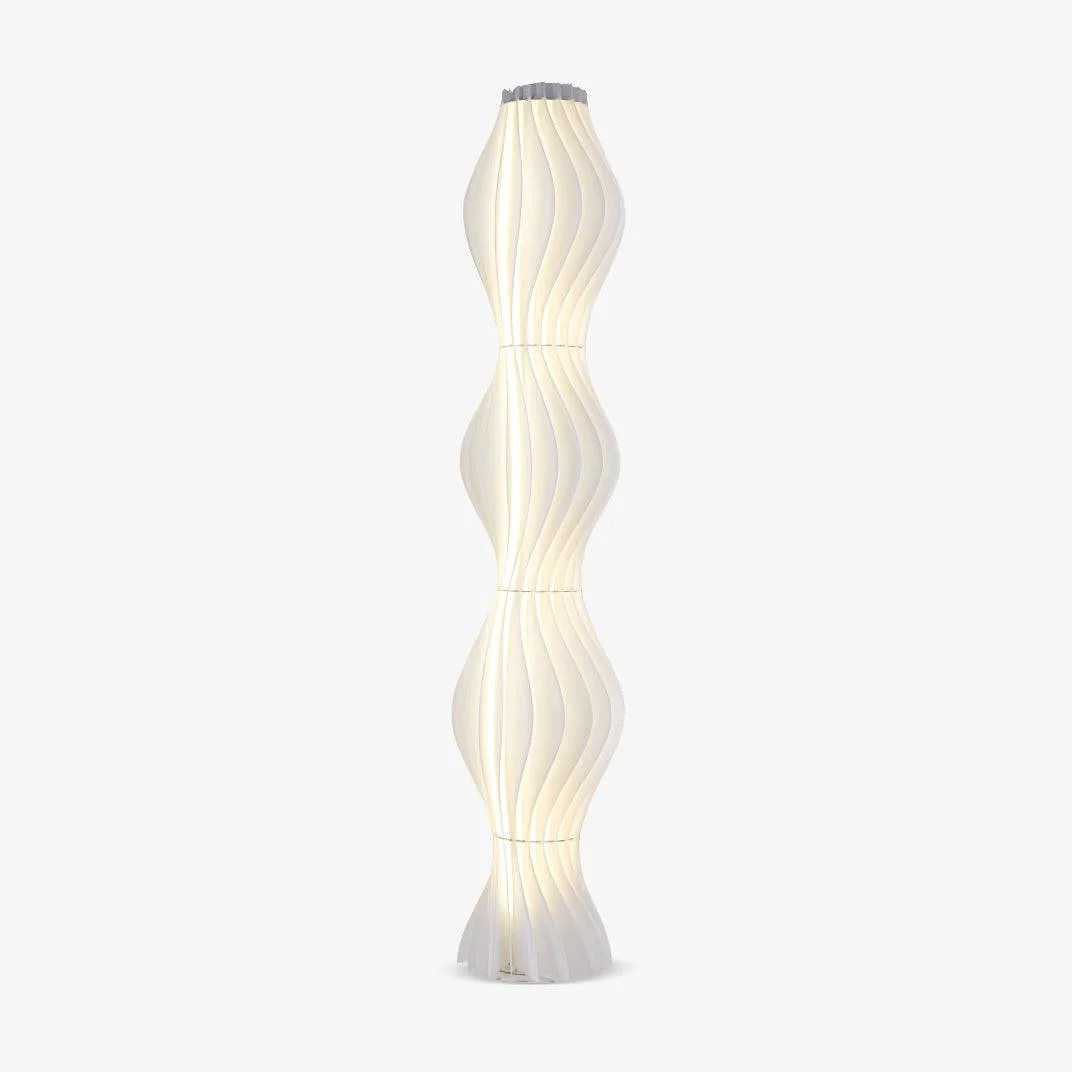 Dependable Vapor Floor Lamp Natural