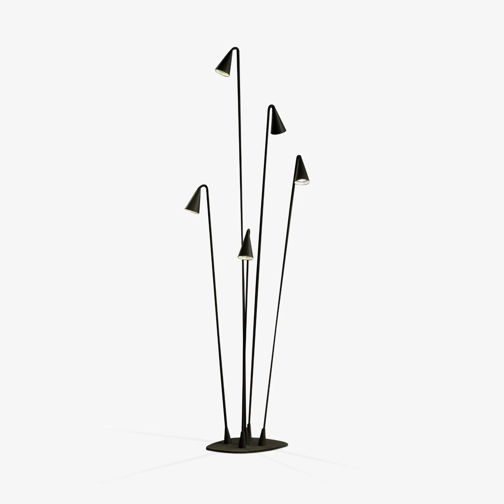 Solid Bellflower Outdoor Floor Lamp High-Performance