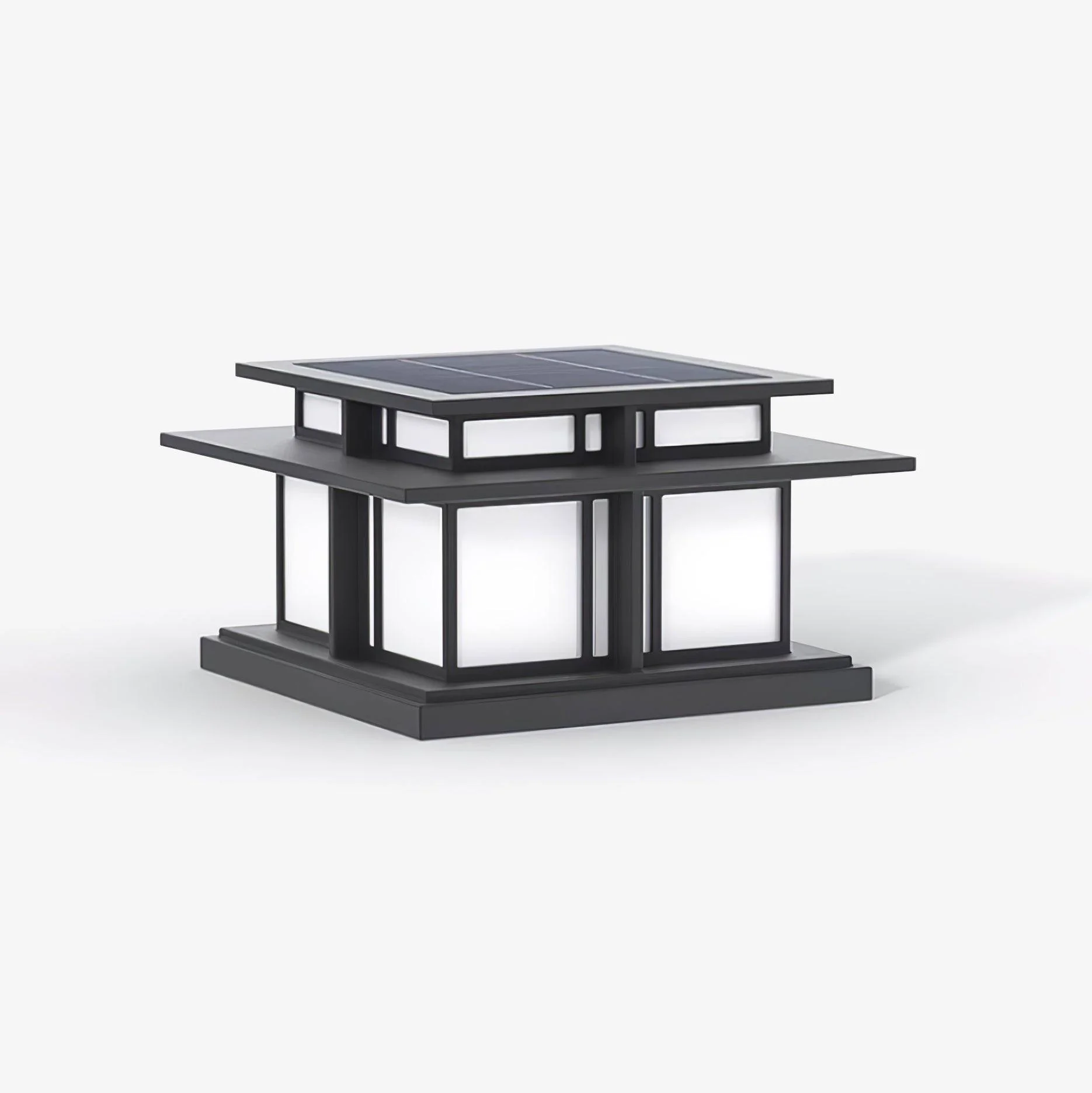 Detailed Boilyn Solar Outdoor Pillar Light Top-Quality