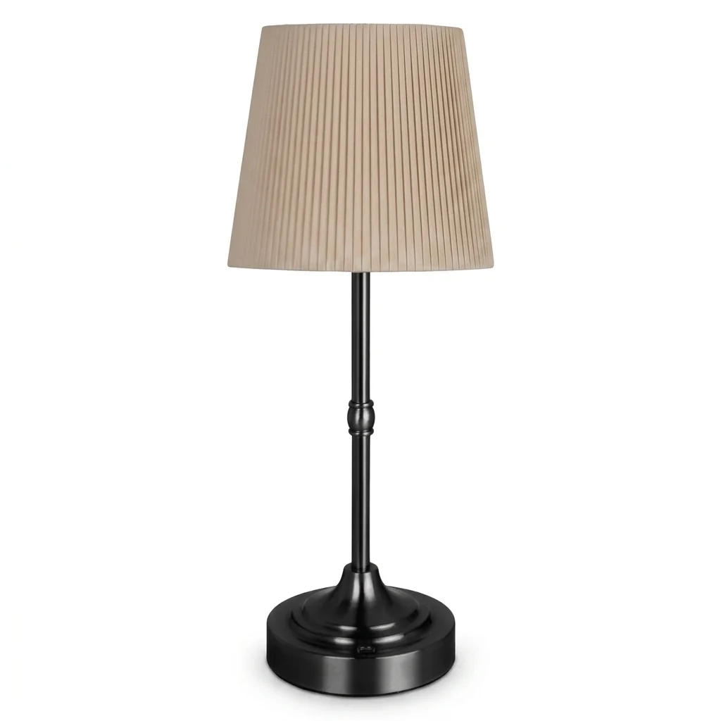 User-Friendly Cordless Metal Table Lamp Warm 2200K Rechargeable Efficient