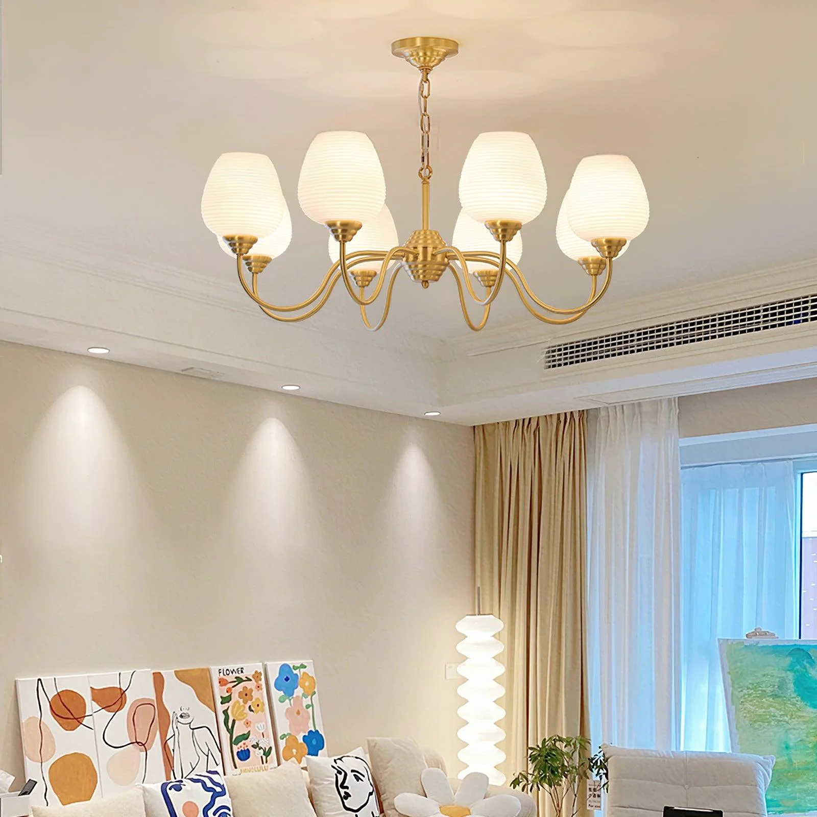Responsible Endon Alton Chandelier Reliable