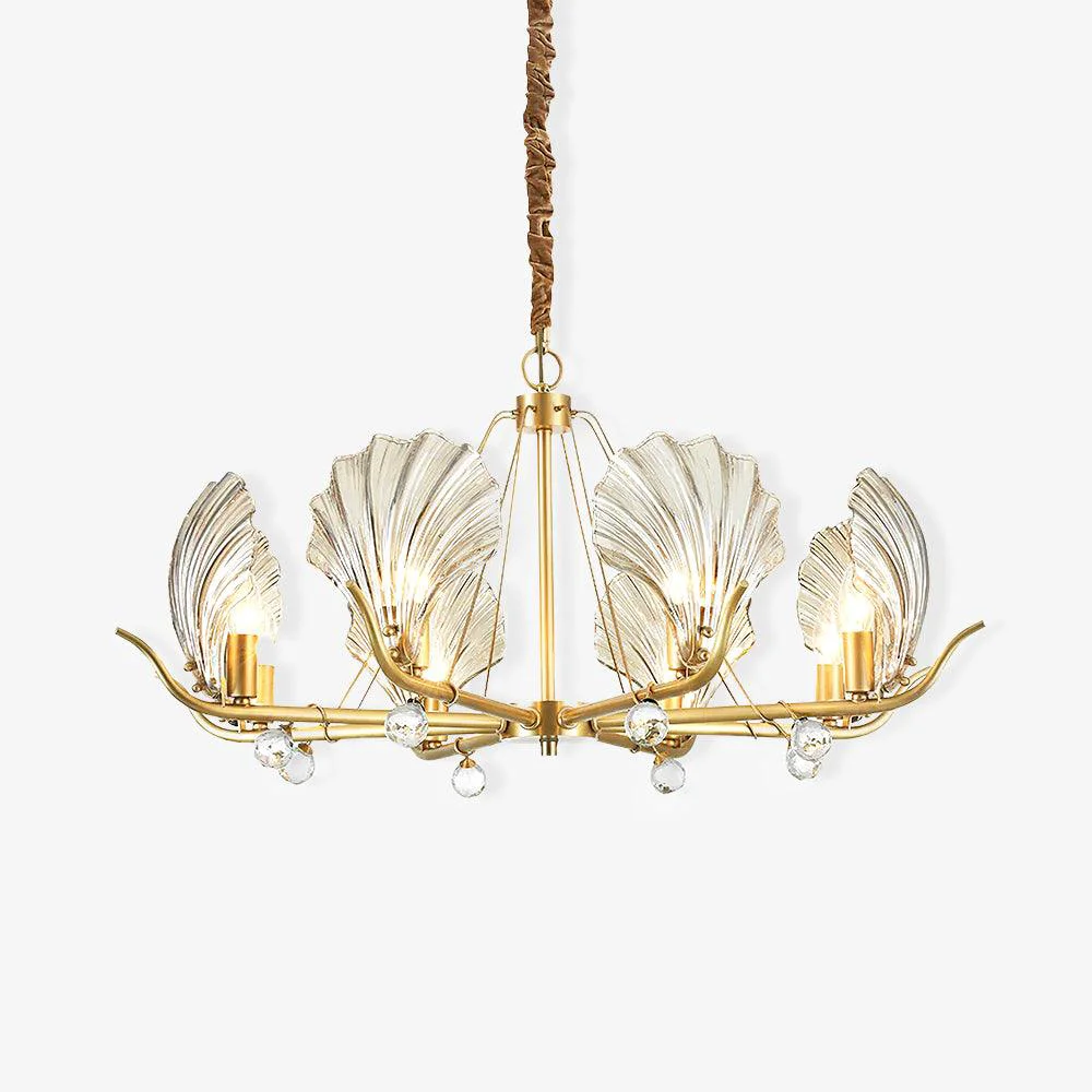 High-Quality Shell Crystal Chandelier High-End